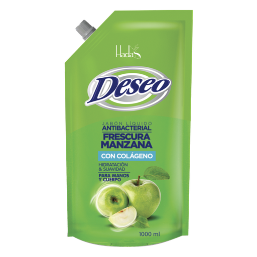 [023295] Jabón Liquido Manos Deseo Manzana Doypack 1000Ml