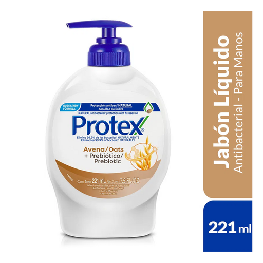 [004882] Jabón Liquido Protex Manos Avena 221Ml