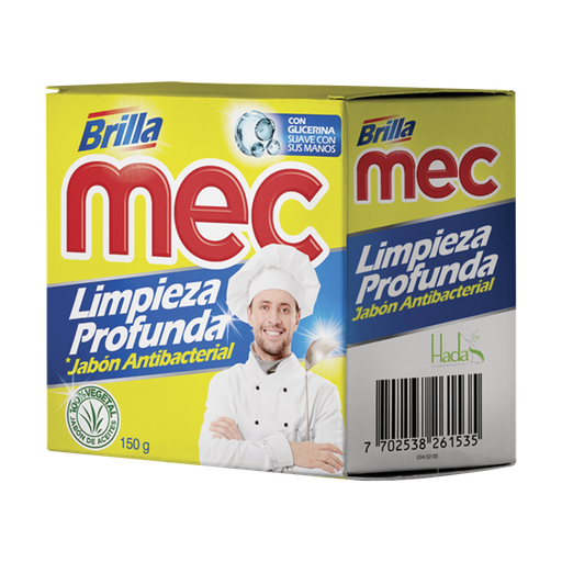 [001637] Jabón Mec Brilla Ollas Contra Bacterias 150Gr