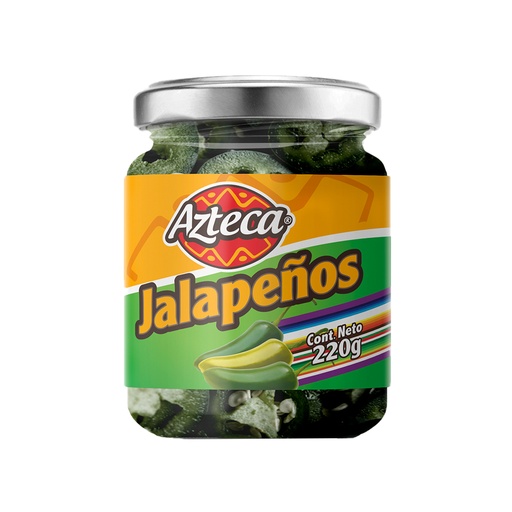 [047690] Jalapeños Azteca 220Gr