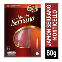 Jamon Serrano Monticello 80Gr