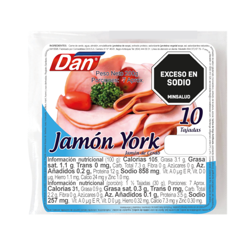 [017006] Jamon York Dan 200Gr