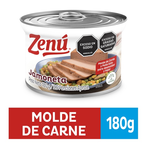 [001197] Jamoneta Zenu Lata 180Gr