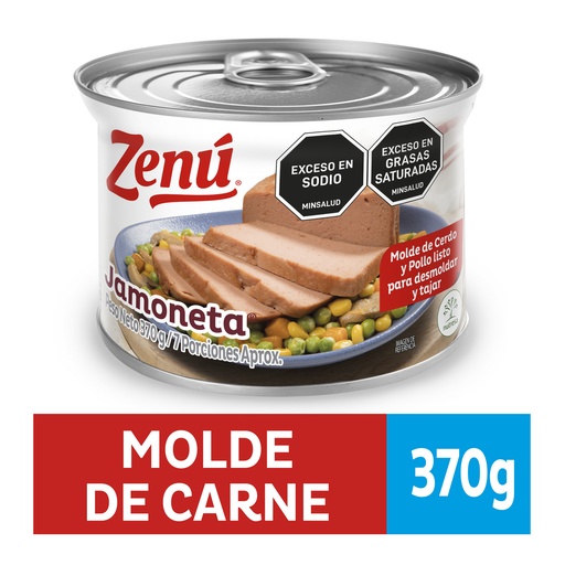 [001192] Jamoneta Zenu Lata 370Gr