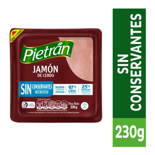 [002852] Jamón Pietrán 230Gr