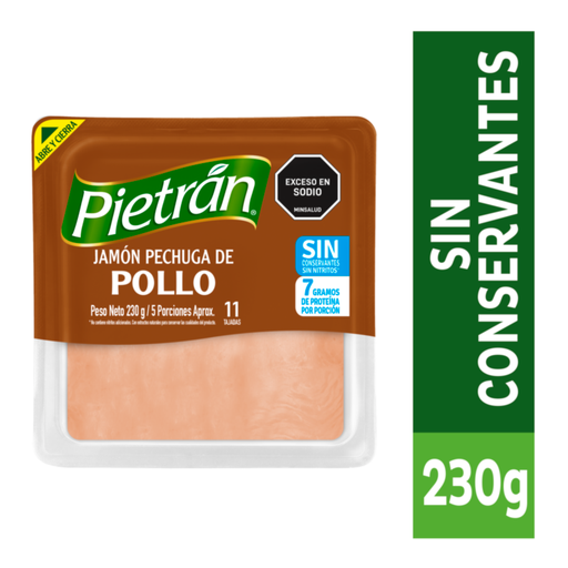 [016156] Jamón Pietrán Pollo 230Gr