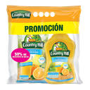 Jugo Country Hill Naranja 1750Ml + 1 Bolsa Jugo 1000Ml Precio Especial