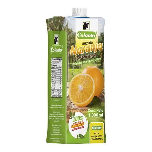 [052665] Jugo Naranja Colanta UHT 1000Ml