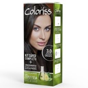 Kit Tintura Coloriss 3.0 Castaño Oscuro