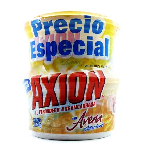 [009779] Lavaplatos Axion Avena 2 Unidades 900Gr Precio Especial