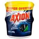 Lavaplatos Axión Carbón Activado 450Gr 2 Unidades