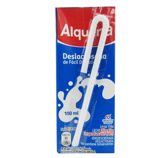 [049795] Leche Alqueria Deslactosada Tetrapack 180Ml