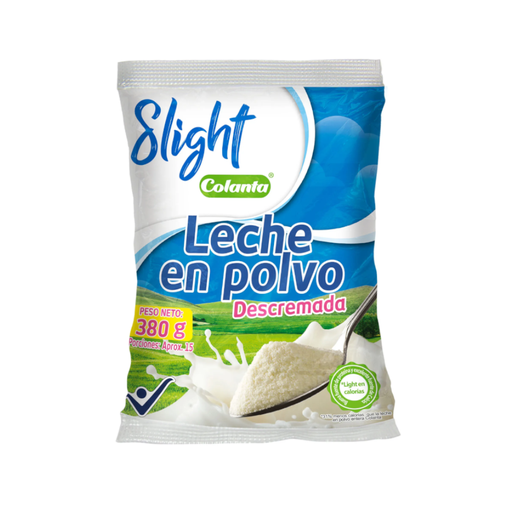 [053294] Leche Polvo Colanta Descremada Slight 380Gr