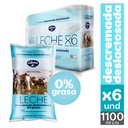 Leche UHT Alpina Deslactosada Descremada 6 Unidades 6600Ml