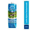 Leche Uht Alpina Deslactosada Tetrapack 1000Ml