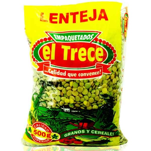 [016370] Lenteja El Trece 500Gr
