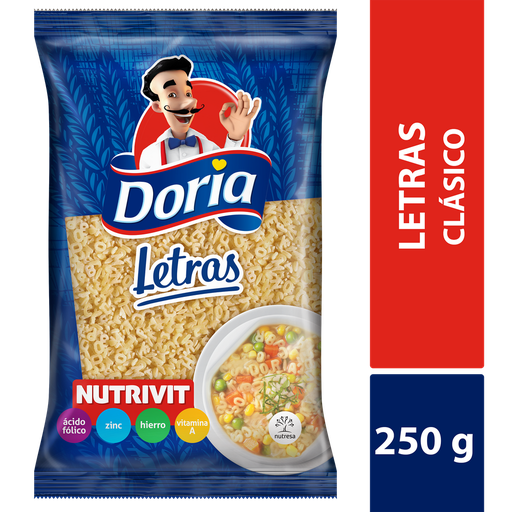 [001148] Letras Doria 250Gr