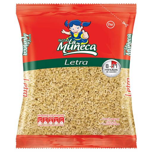 [002813] Letras La Muñeca 250Gr