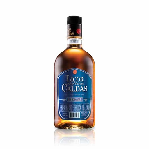 [051766] Licor De Ron Viejo Caldas Esencial 750Ml