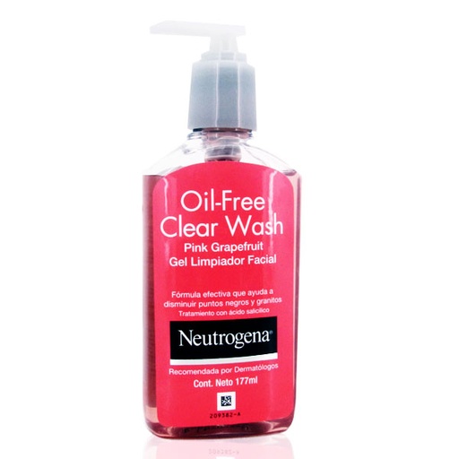 [042708] Limpiador Facial Neutrogena Gel Toronja 177Ml 