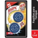 Limpiador Harpic En Pastillas Baño 2 Unidades 90Gr