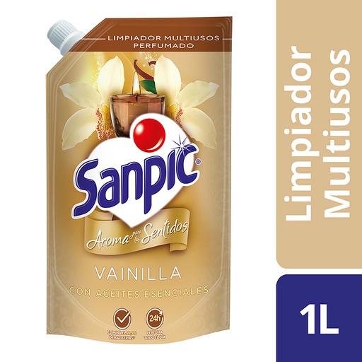 [046949] Limpiador Liquido Sanpic Vainilla Doypak 1000Ml