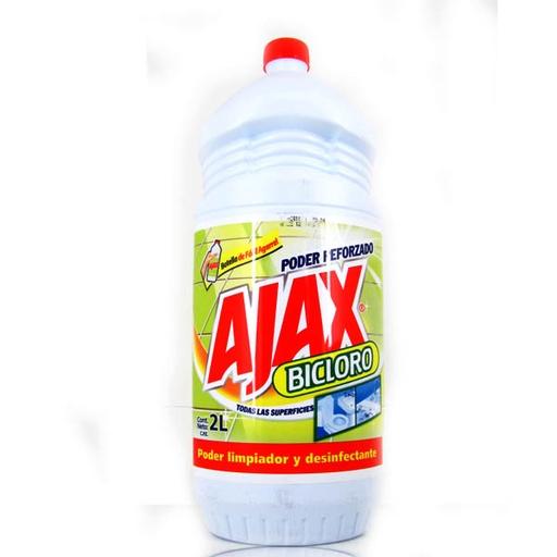 [004750] Limpiador Líquido Ajax Bicloro 2000Ml