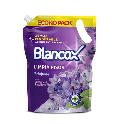 [051788] Limpiador Pisos Blancox Relajante Doypak 1500Ml