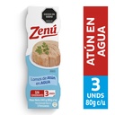 Lomos Atún En Agua Zenú 3 Unidades 240Gr