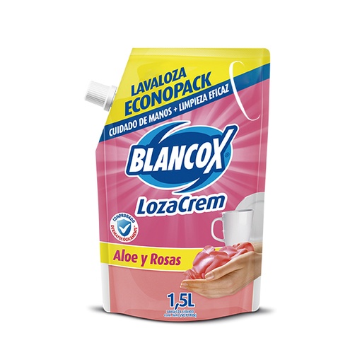 [049665] Lavaplatos Loza Crem Blancox Líquido Aloe 1500Ml