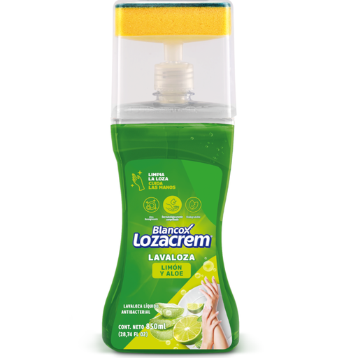 [017899] Loza Crem Líquido Blancox Limón Dosificador 850Ml