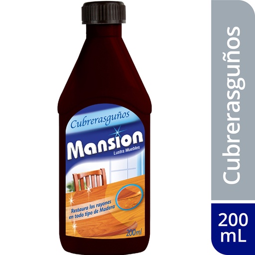 [005030] Lustra Muebles Mansion Cubrerasguños 200Ml