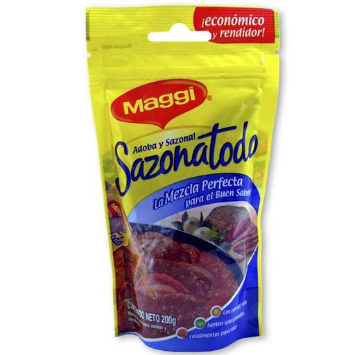 [006416] Maggi Sazonatodo Bolsa 200Gr