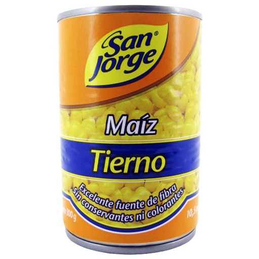 [005818] Maiz Tierno San Jorge Lata 300Gr