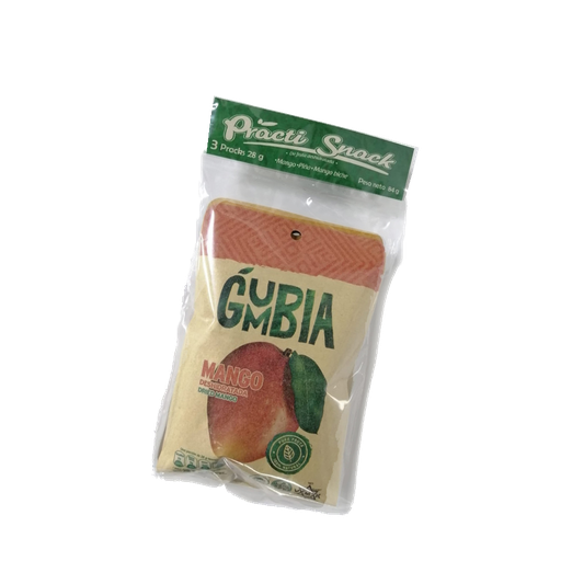 [052249] Mango Piña y Mango Biche Deshidratado Gumbia 3 Unidades 84Gr