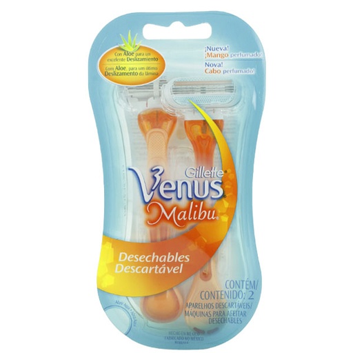 [015590] Maquina Depilar Venus Oceana Malibu 2 Unidades
