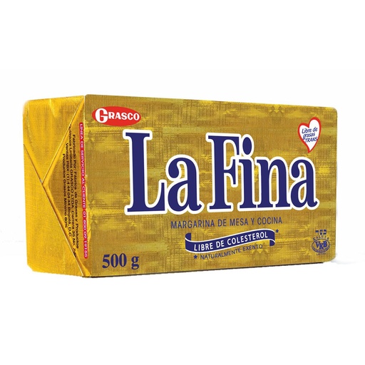 [002436] Margarina Barra La Fina 500Gr