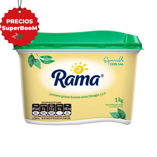 [005852] Margarina Rama Con Sal 1000Gr