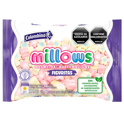 [001373] Masmelos Millows Figuritas 145Gr