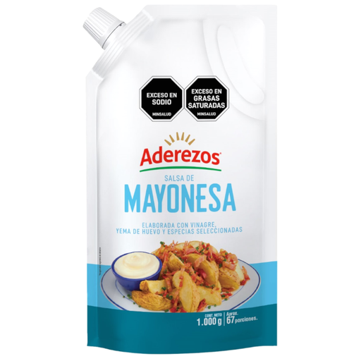[005493] Mayonesa Aderezos Light Bolsa 1000Gr