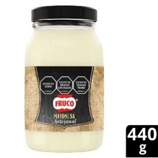 [050263] Mayonesa Fruco Artesanal Frasco 440Gr