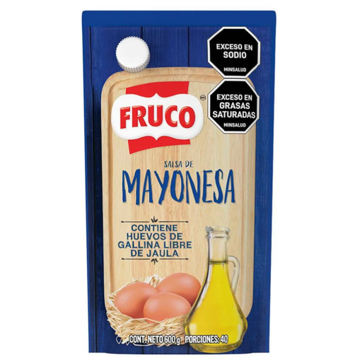[012947] Mayonesa Fruco Doypak 600Gr
