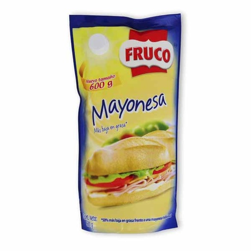 [012947] Mayonesa Fruco Doypak 600Gr