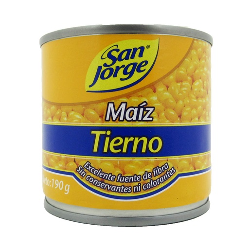 [019685] Maíz Tierno San Jorge 190Gr