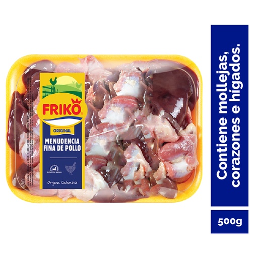 [016204] Menudencia Fina Friko Bandeja X Unidad
