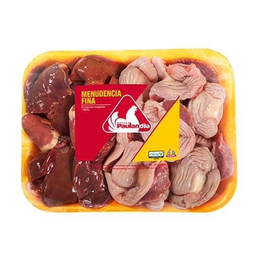 [001769] Menudencia Fina Paulandia (1 Bandeja - 593Gr Aprox)