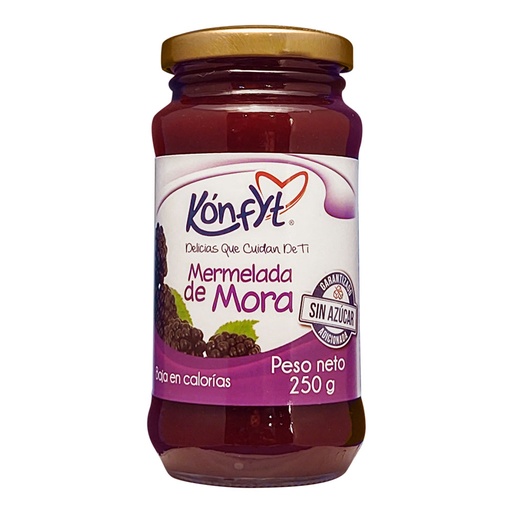 [004572] Mermelada Kónfyt Mora Sin Azucar 250Gr
