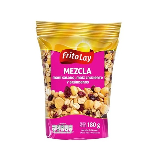 [049811] Mezcla Maní Maíz Y Arándanos Frito Lay 180Gr