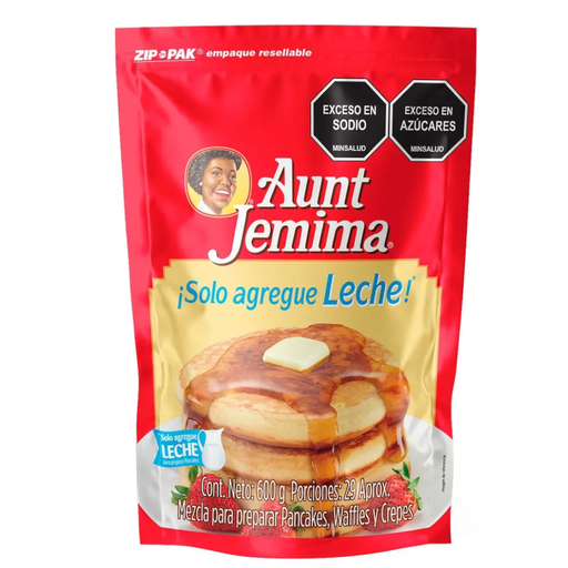 [000275] Mezcla Pancakes Aunt Jemima Leche 600Gr