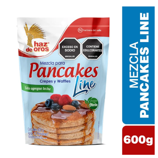 [012234] Mezcla Pancakes Line Haz De Oros 600Gr
